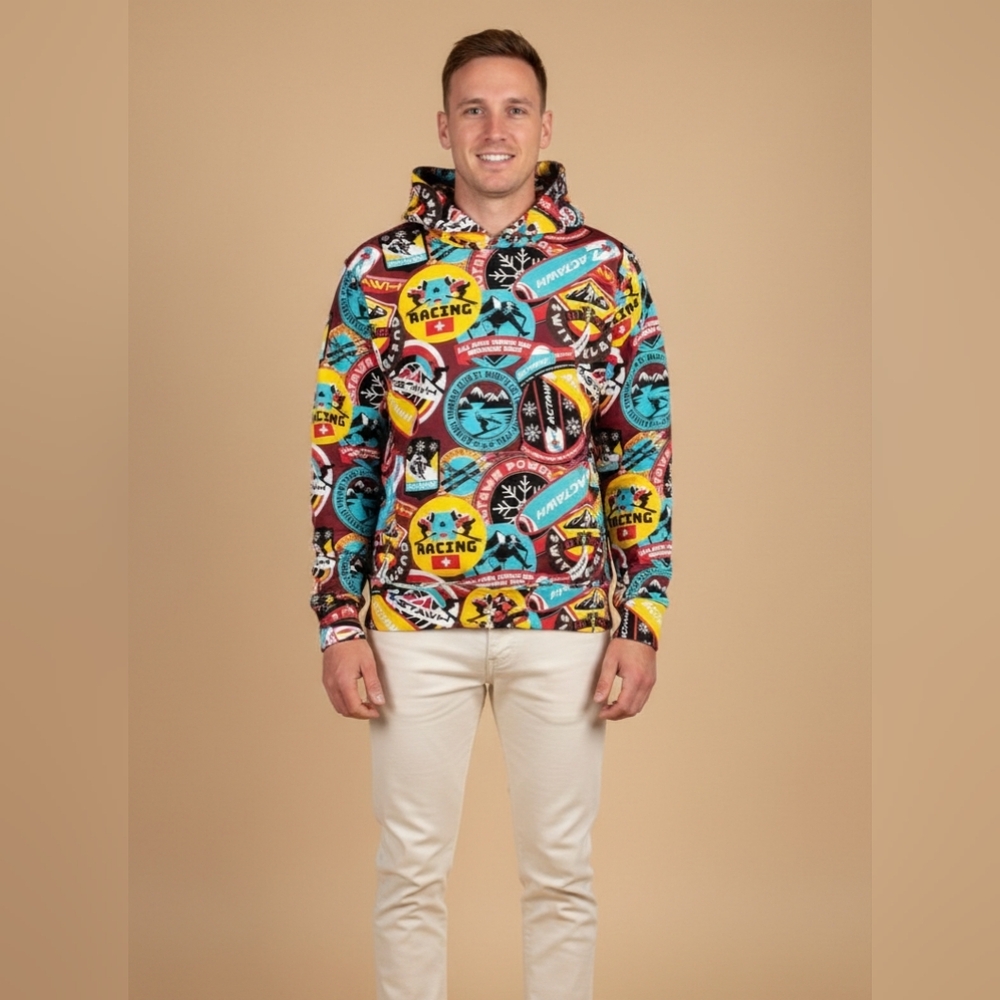 $114 Agtawh St Moritz Mens Summit Hoodie
